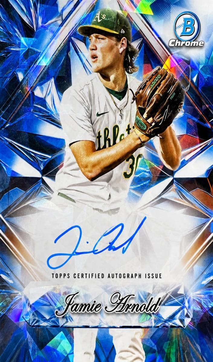 Jamie Arnold 2025 bowman Bowman Draft Sapphire