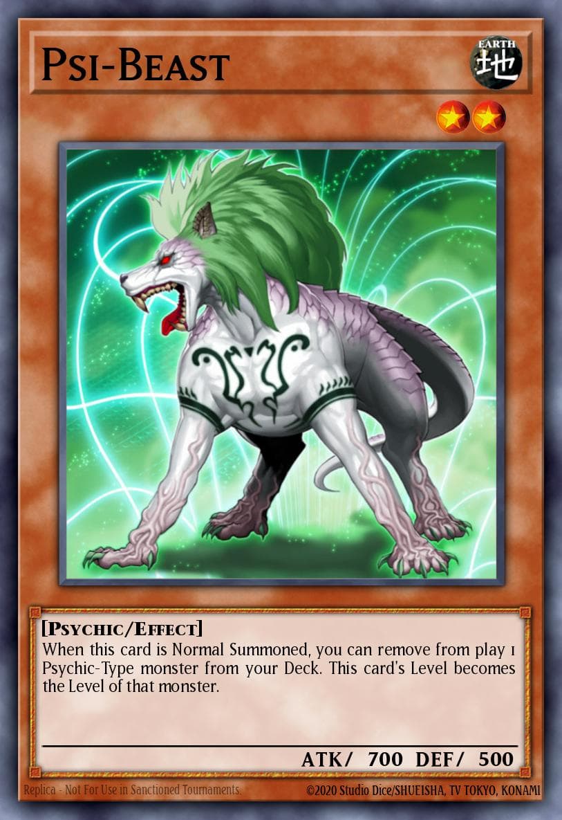 Psi-Beast 2011 Yu-Gi-Oh! Extreme Victory