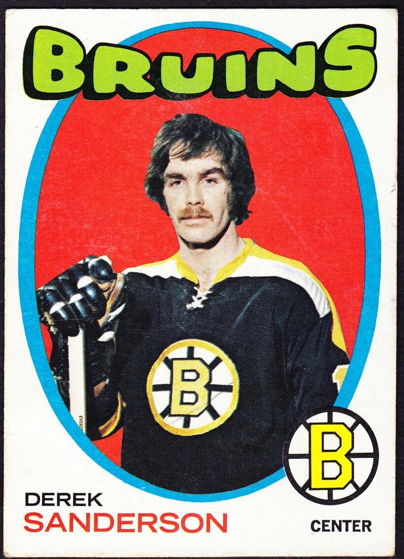 Derek Sanderson 1971 topps Topps