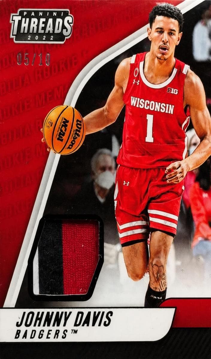 Johnny Davis 2022 panini