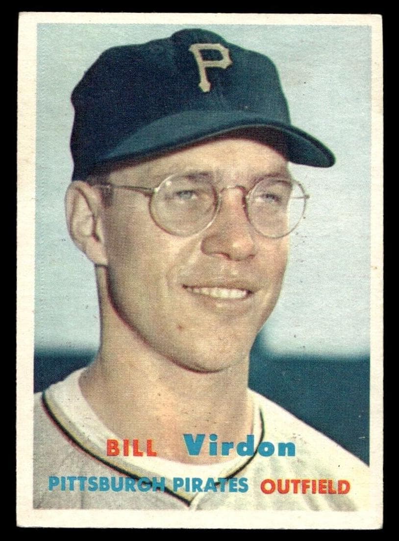 Bill Virdon 1957 topps Topps