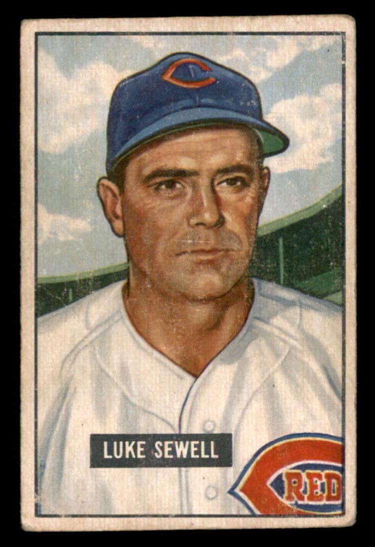 Luke Sewell 1951 bowman Bowman