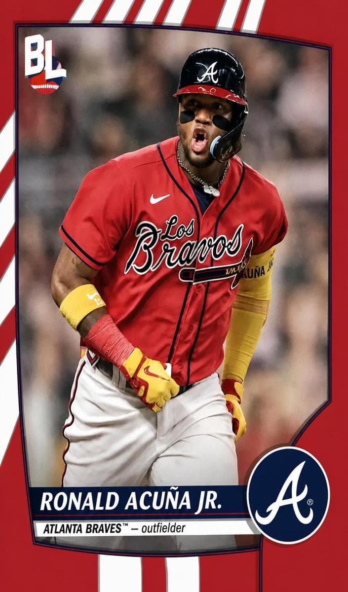Ronald Acuña Jr. 2023 topps Topps Big League