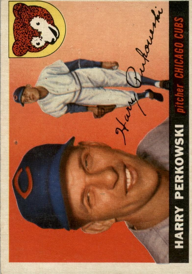 Harry Perkowski 1955 topps Topps