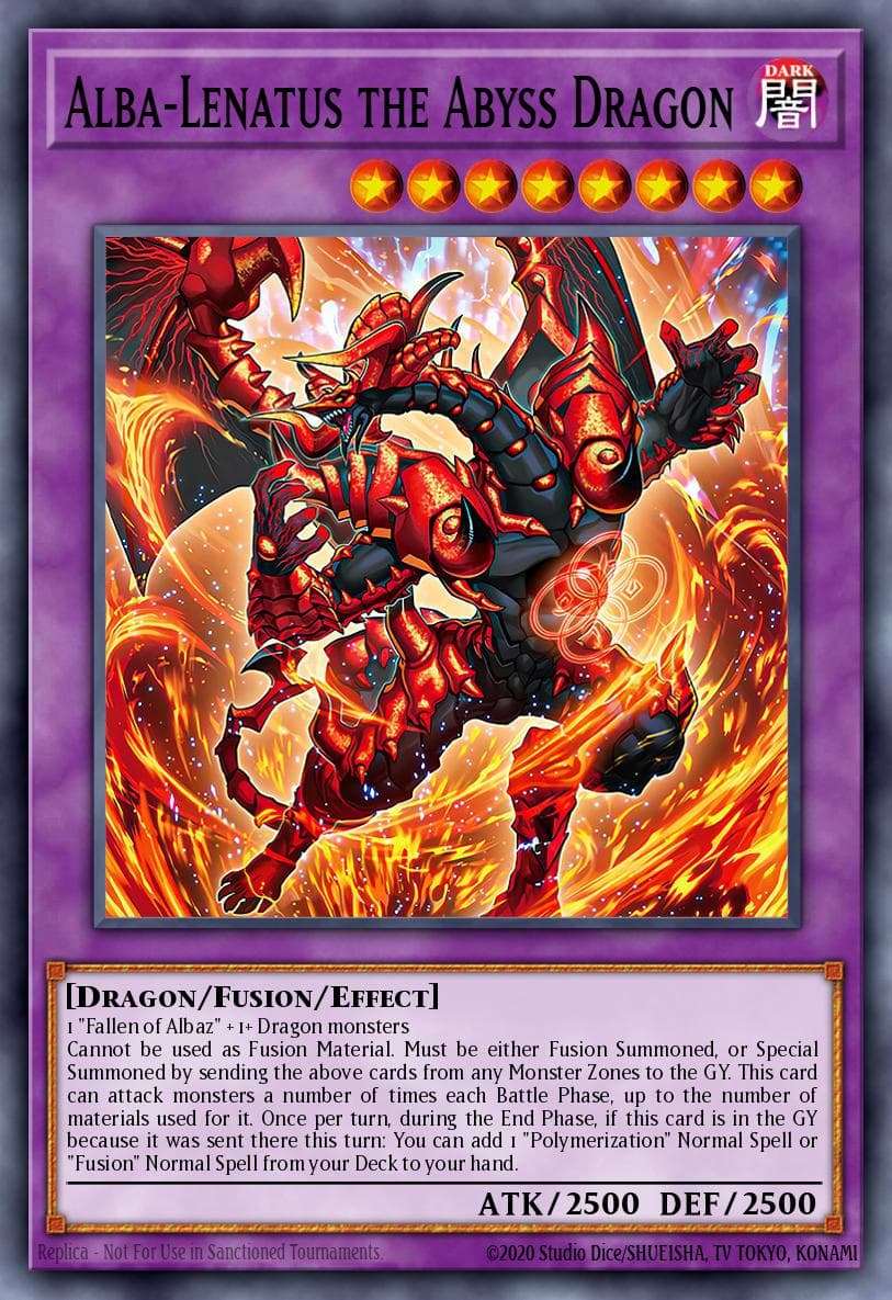 Alba-Lenatus the Abyss Dragon #DIFO-EN035