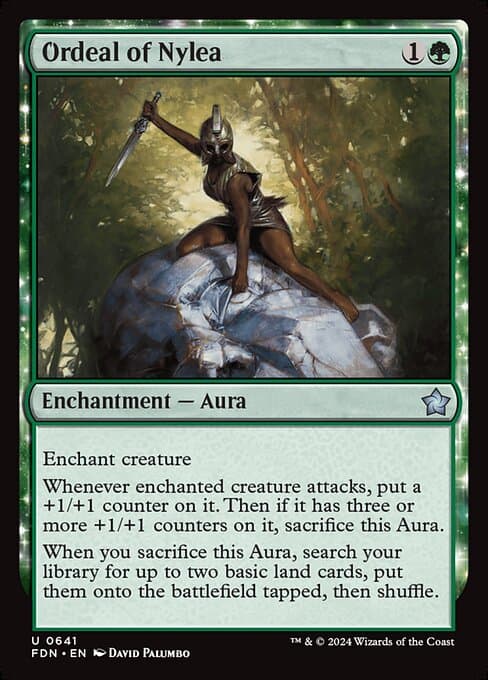 Ordeal of Nylea 2024 Magic: The Gathering Foundations