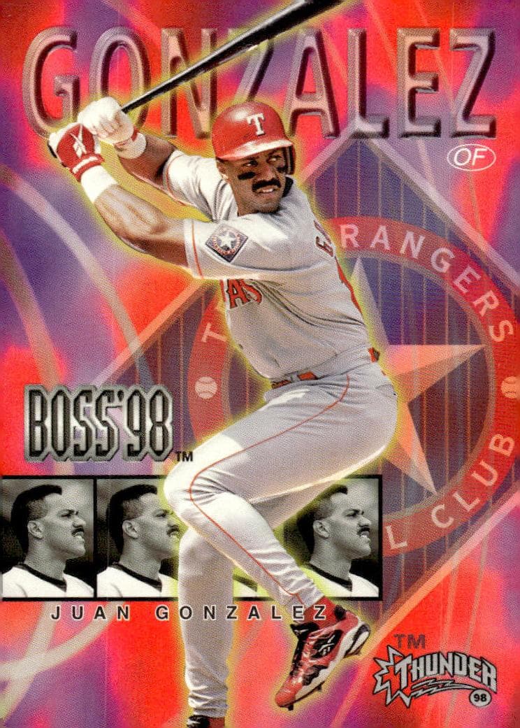 Juan Gonzalez 1998 unknown Circa Thunder