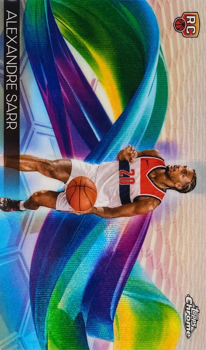 Alexandre Sarr 2024 topps Topps Chrome