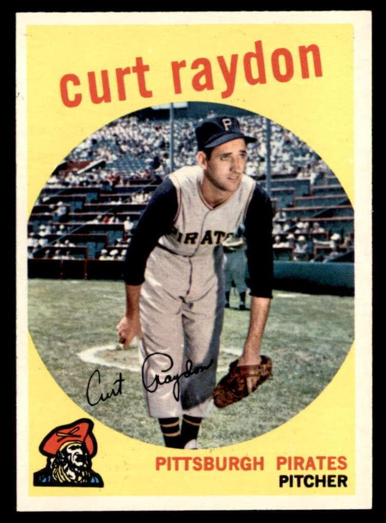 Curt Raydon 1959 topps Topps