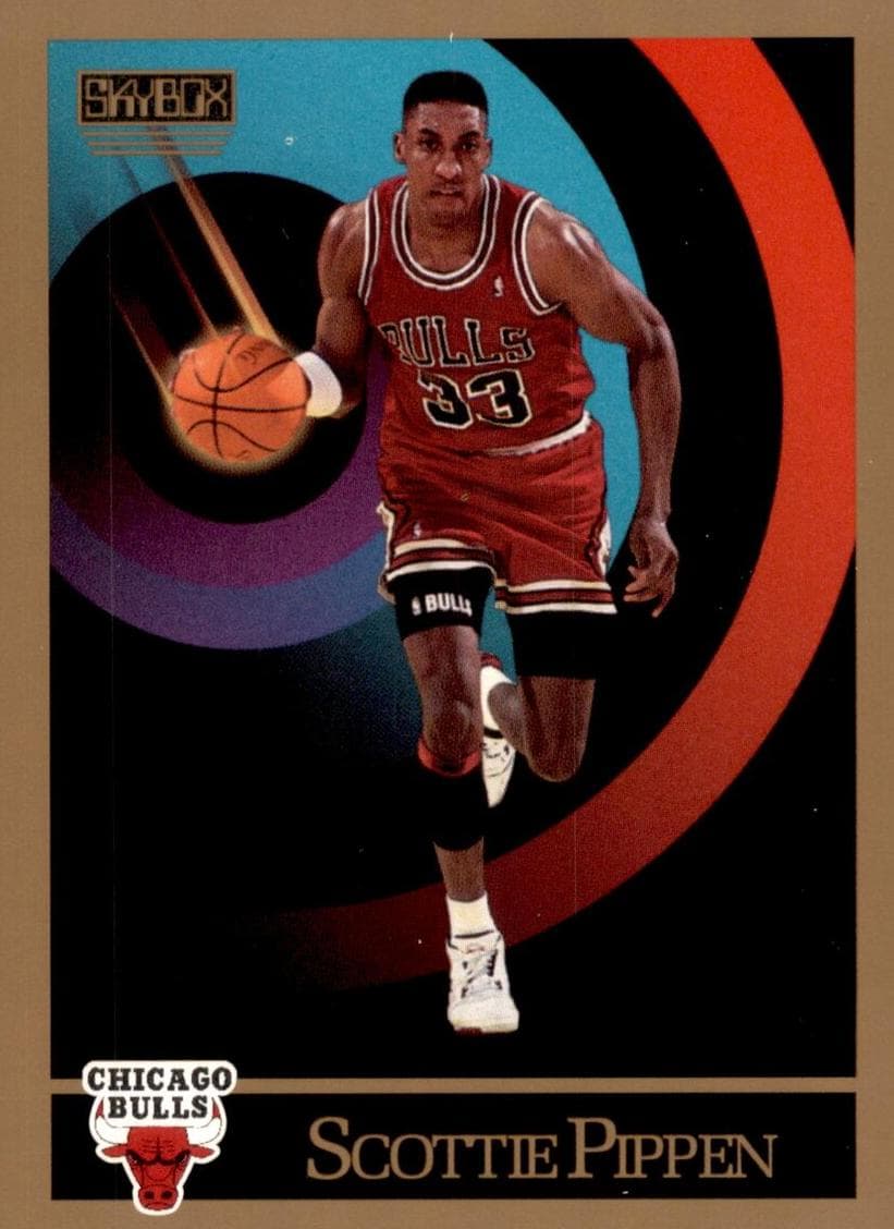 Scottie Pippen 1990 fleer SkyBox