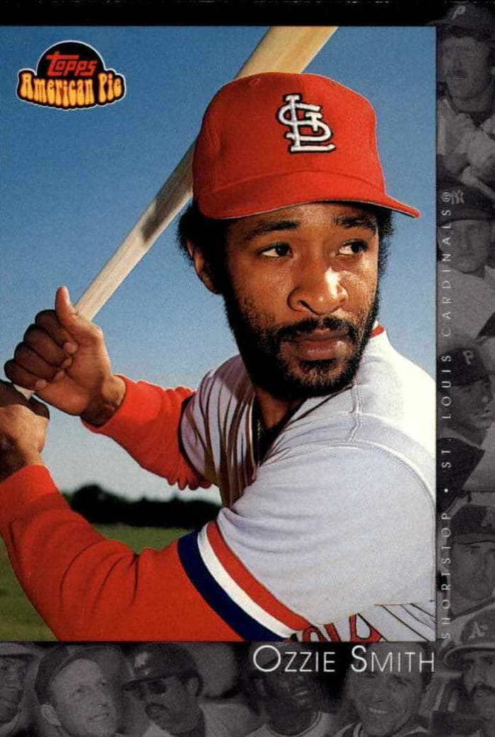 Ozzie Smith 2001 topps Topps American Pie