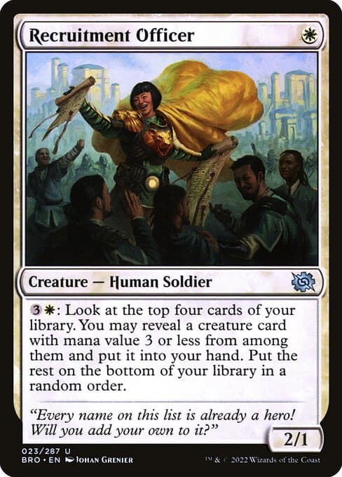 Recruitment Officer 2022 Magic: The Gathering Brother's War