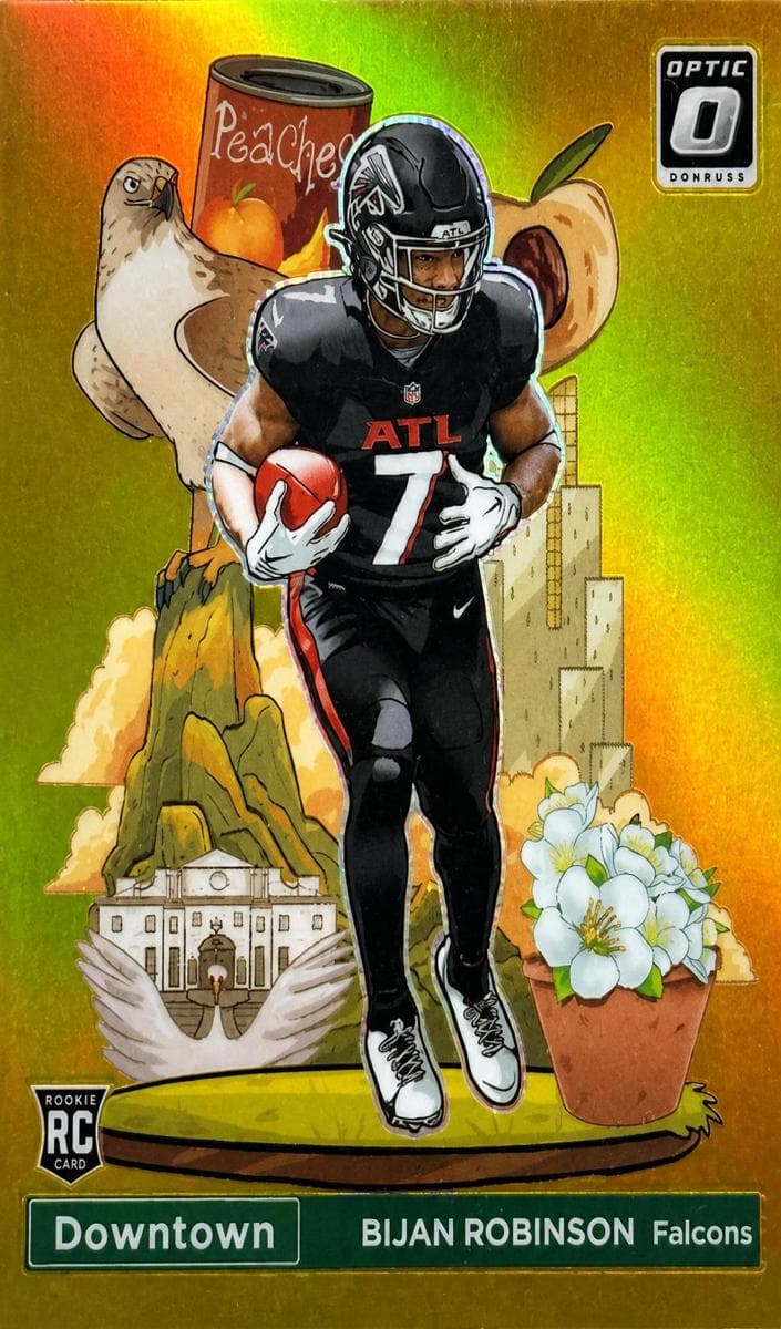 Bijan Robinson 2023 panini Donruss Optic