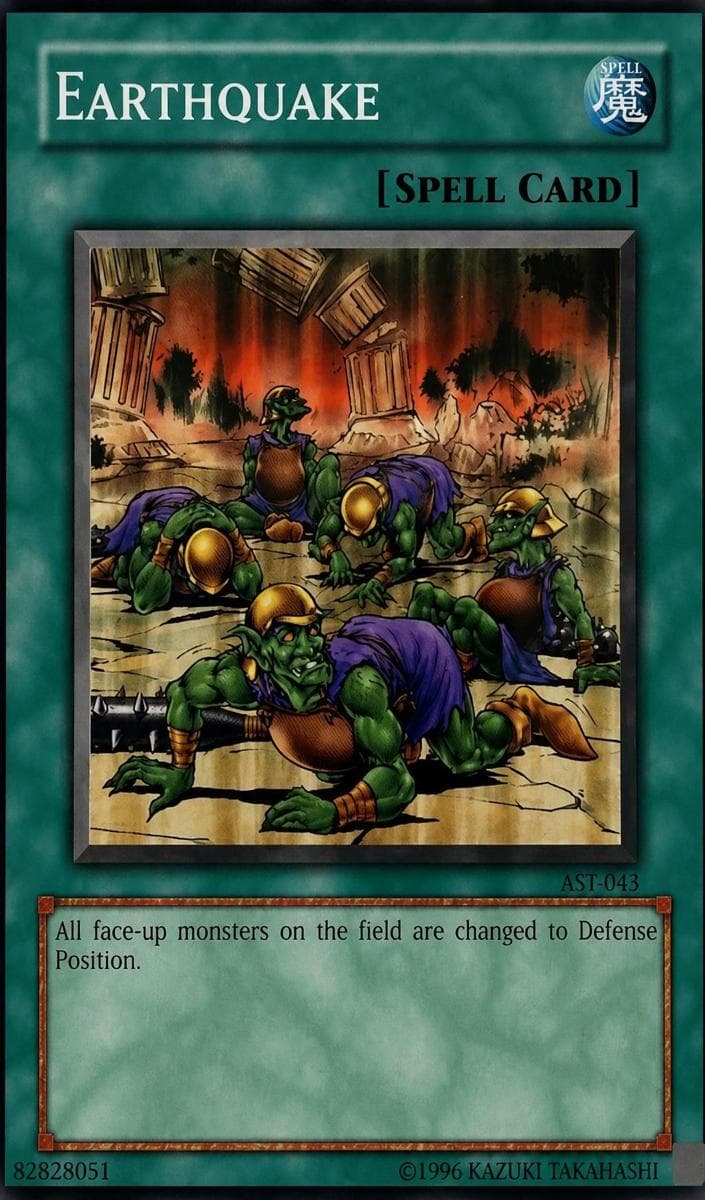 Earthquake 2004 Yu-Gi-Oh! Ancient Sanctuary