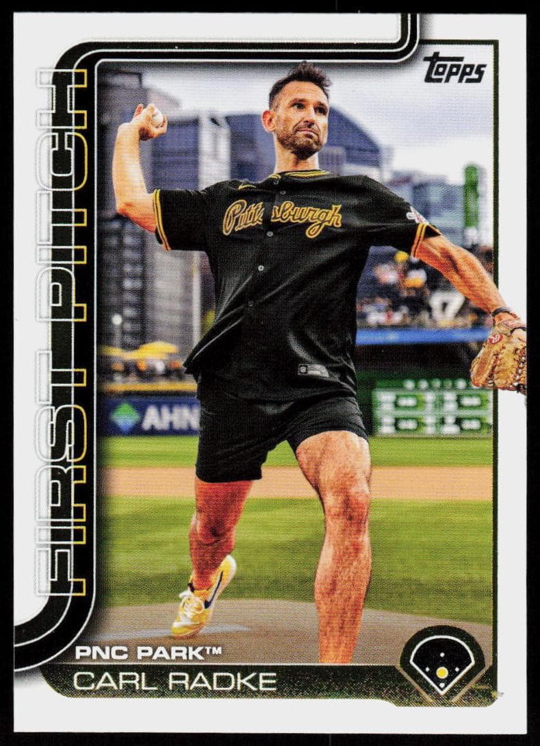Carl Radke trading card