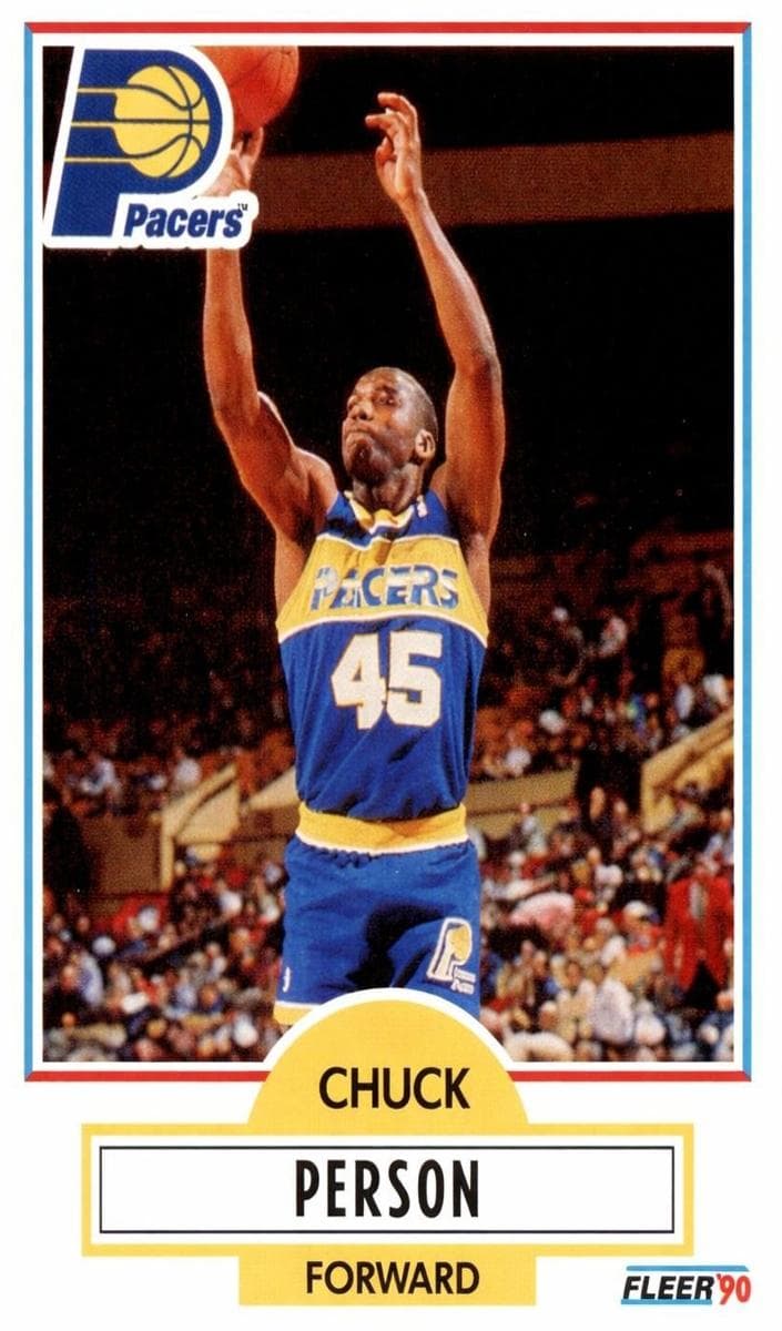 Chuck Person 1990 fleer Fleer