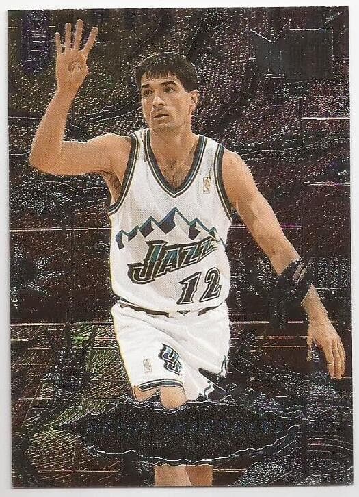 John Stockton 1996 fleer Metal