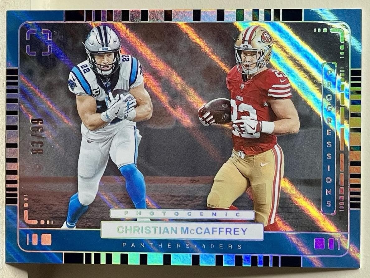 Christian McCaffrey 2024 panini Panini Photogenic
