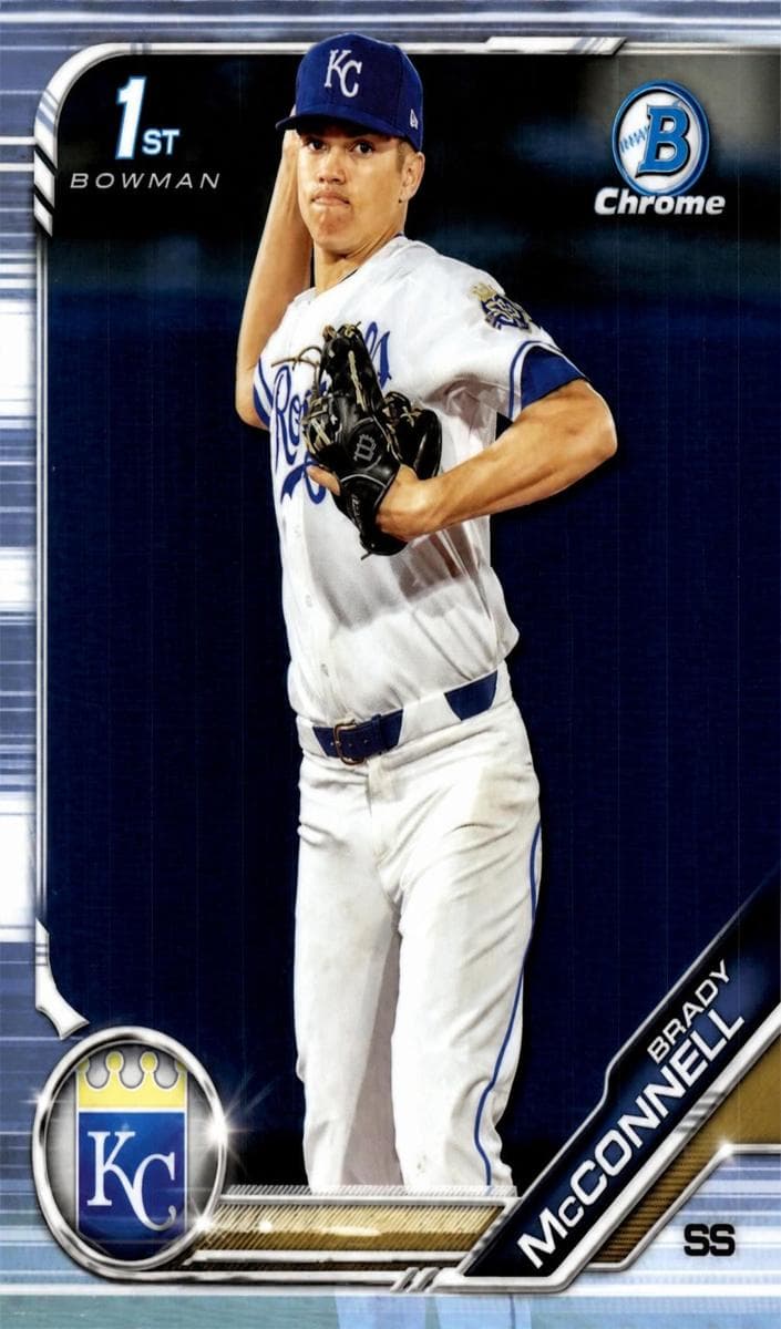Brady McConnell 2019 bowman Bowman Draft