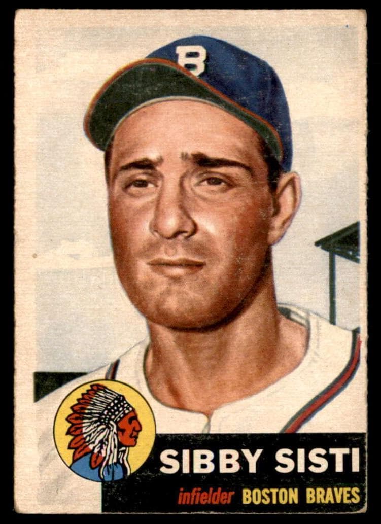 Sibby Sisti 1953 topps Topps