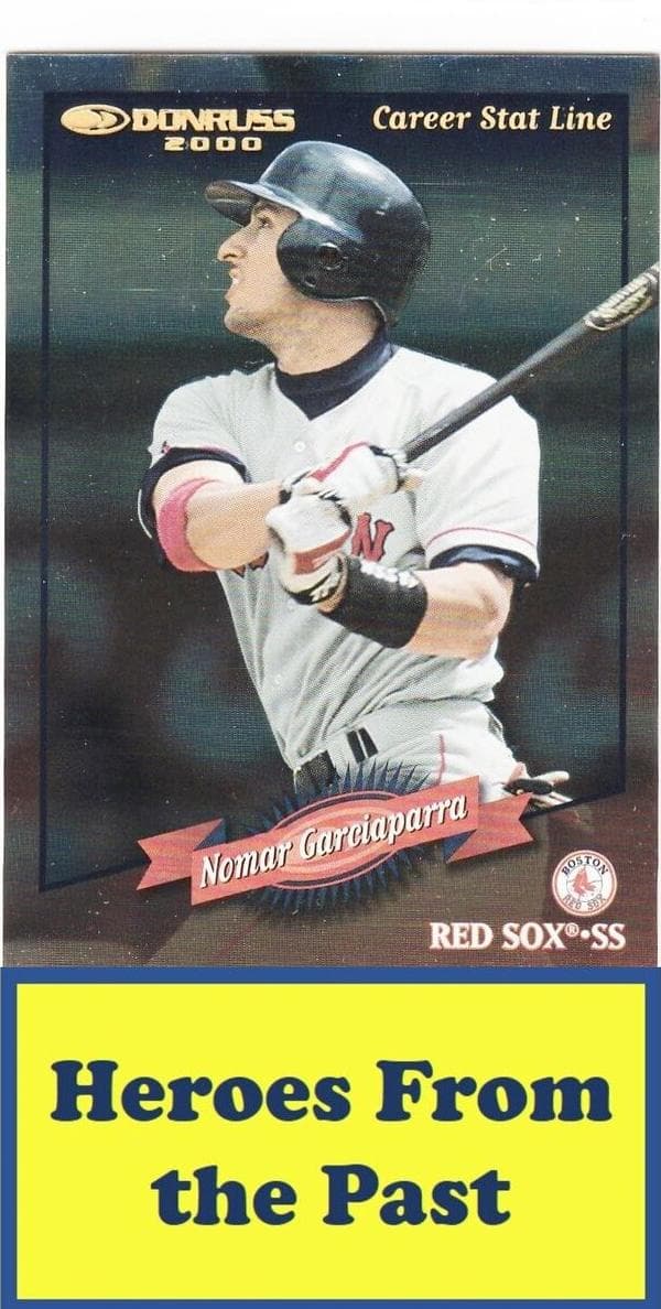 Nomar Garciaparra 2001 panini Donruss