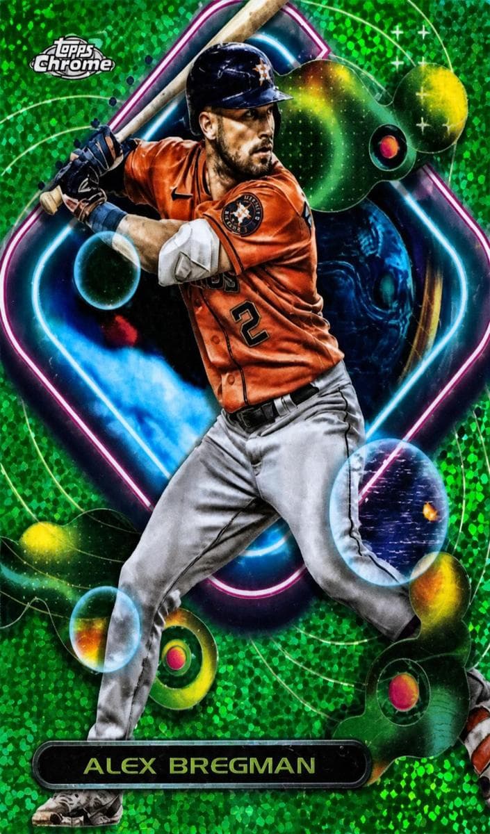 Alex Bregman 2023 topps Topps Cosmic Chrome