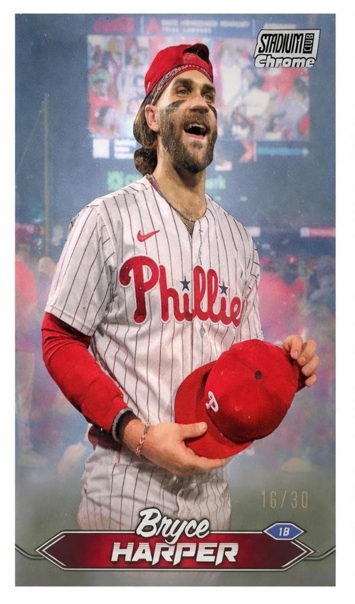 Bryce Harper 2024 topps Stadium Club