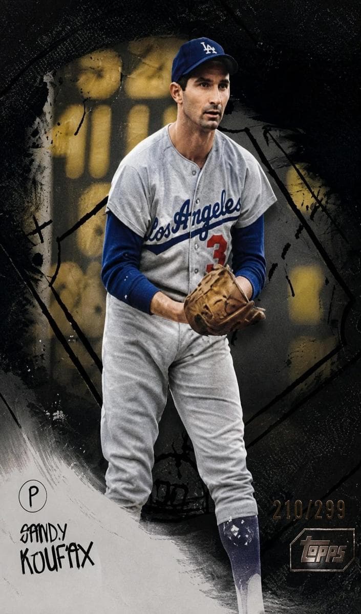 Sandy Koufax 2024 topps Topps Update