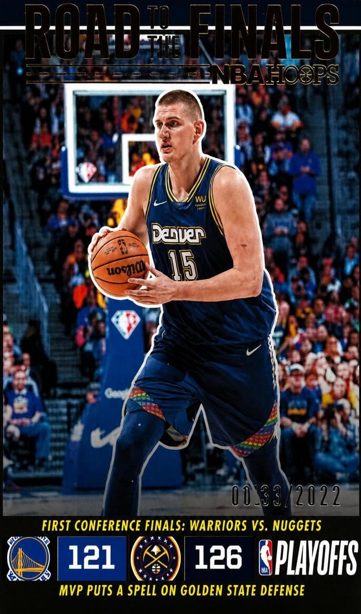 Nikola Jokic 2022 panini Hoops