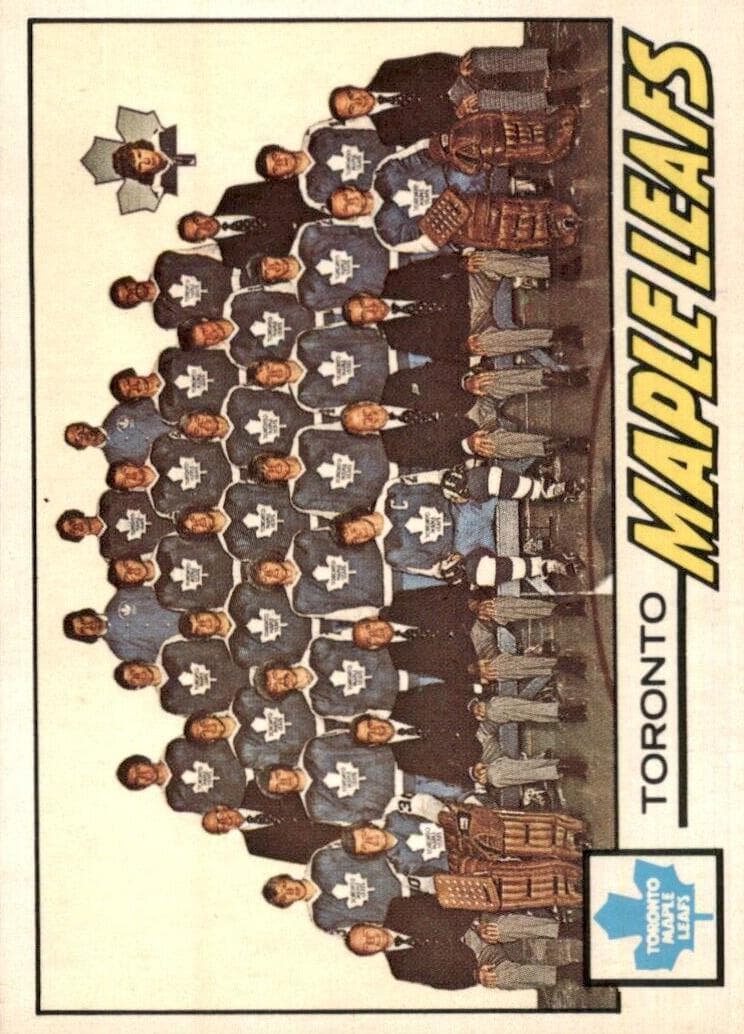 Toronto Maple Leafs 1977 topps O-Pee-Chee