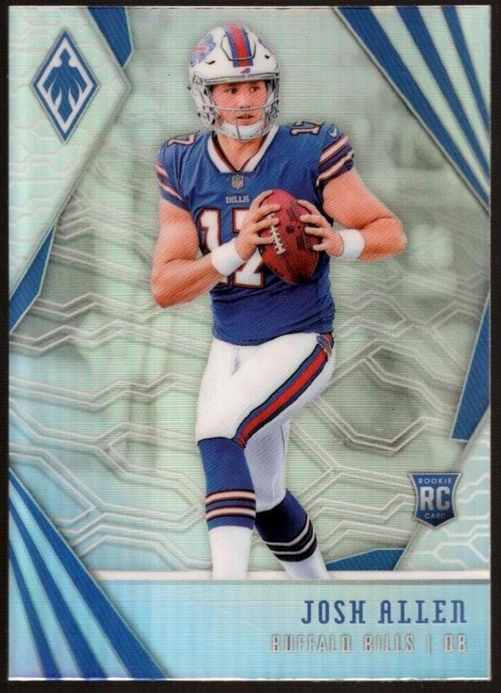 Josh Allen 2018 Panini Phoenix rookie card