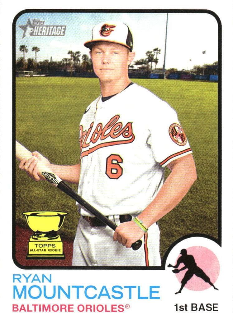 Ryan Mountcastle 2022 topps Topps Heritage