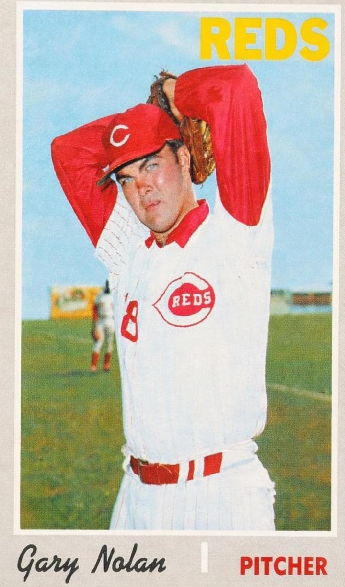 Gary Nolan 1970 topps