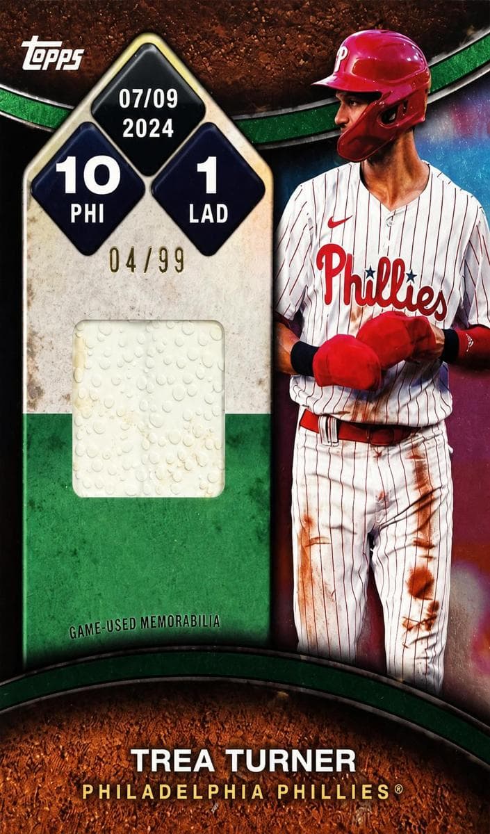 Trea Turner 2025 topps Topps