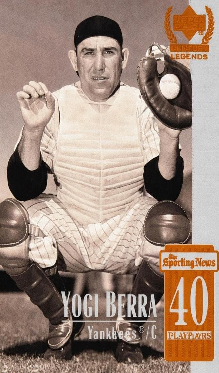 Yogi Berra 1999 upper-deck Upper Deck Century Legends