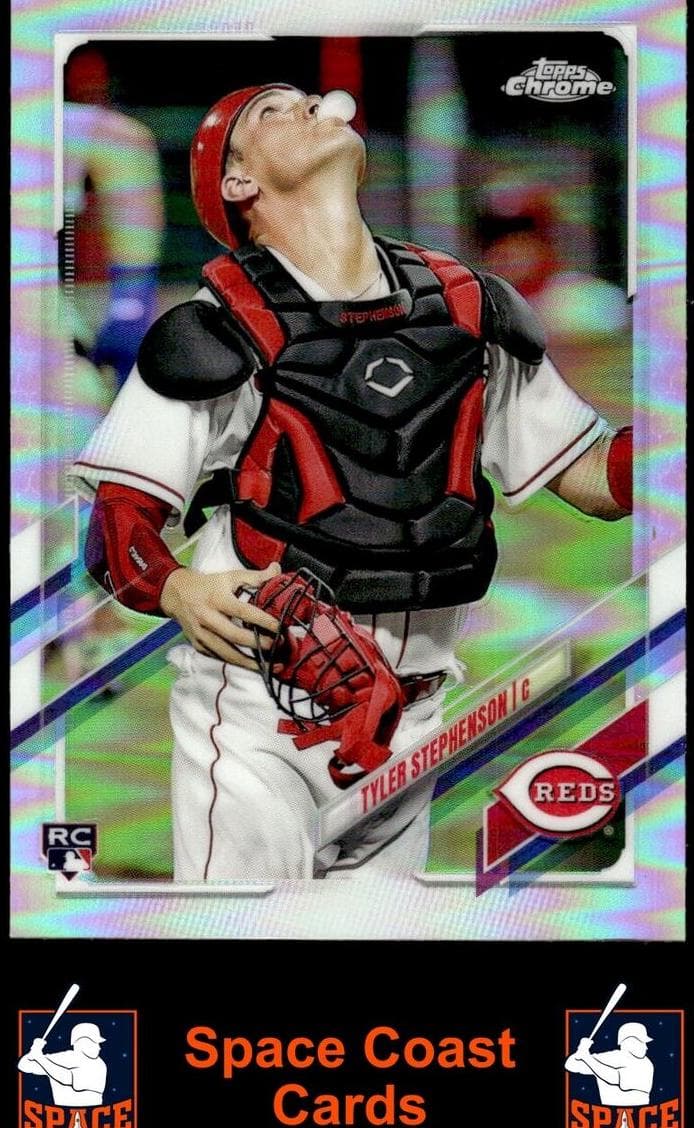 Tyler Stephenson 2021 topps Topps Chrome