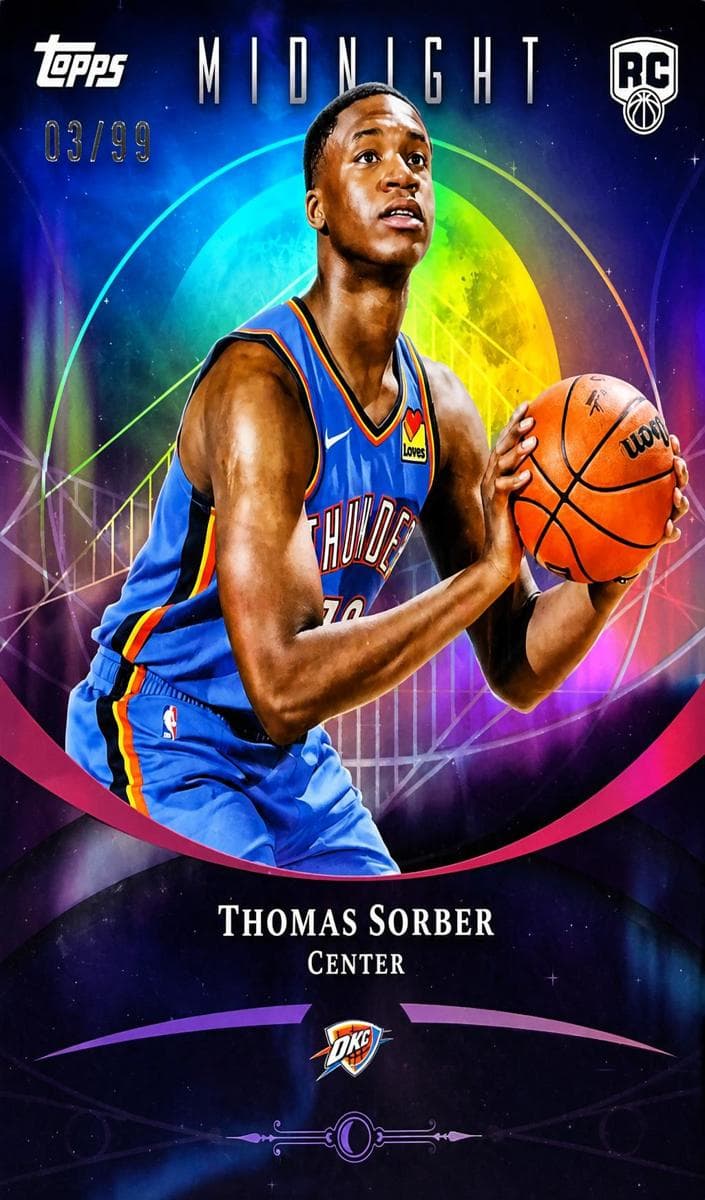 Thomas Sorber 2025 topps Topps Midnight