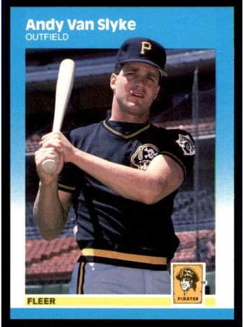 Andy Van Slyke 1987 fleer