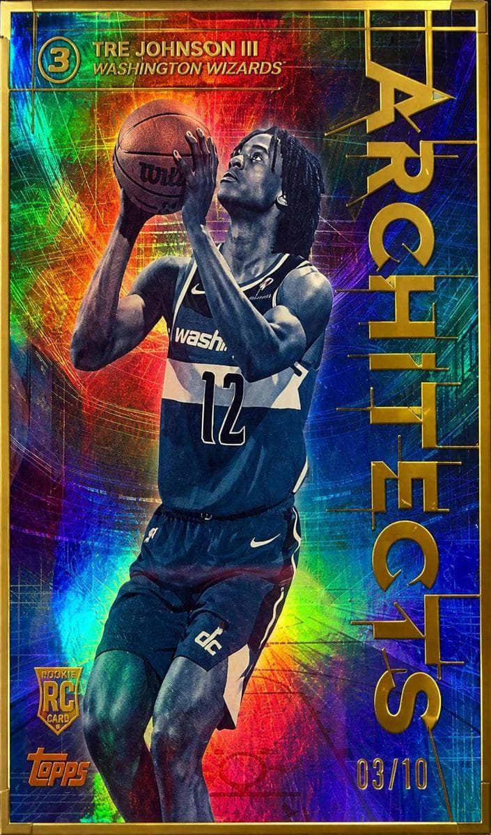 Tre Johnson III 2025 topps Topps 3