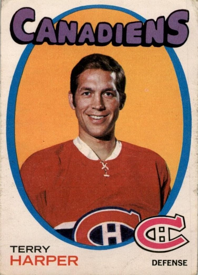 Terry Harper 1971 topps O-Pee-Chee