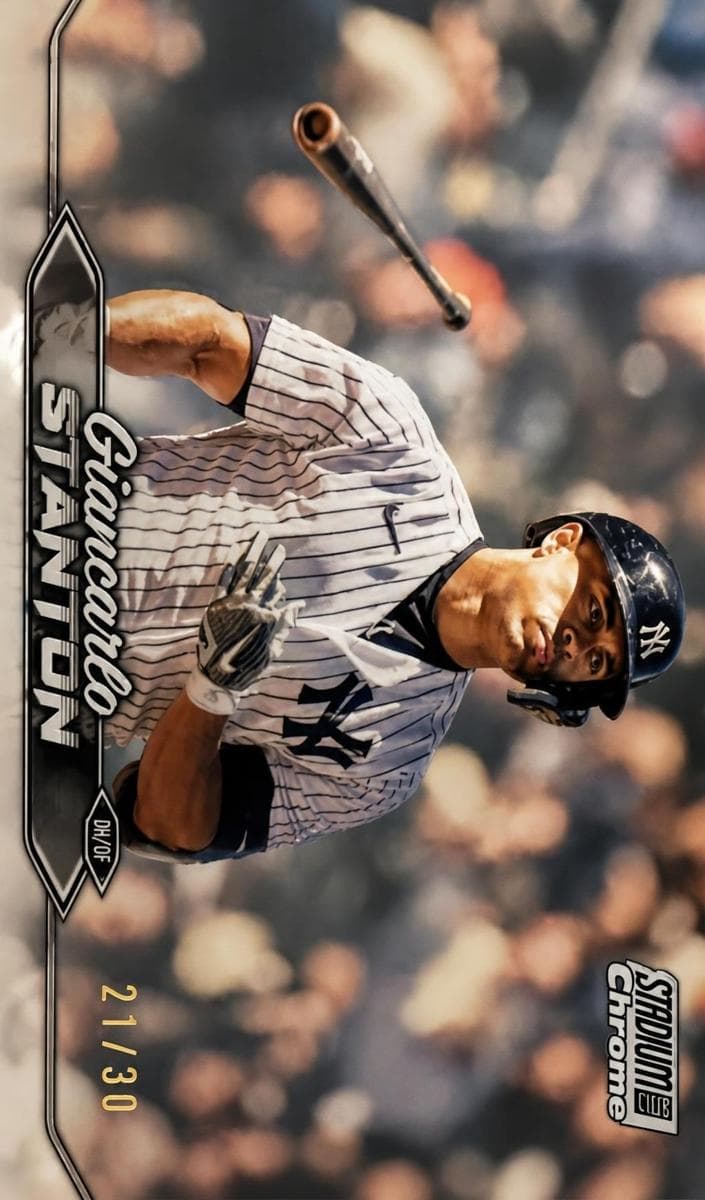 Giancarlo Stanton 2024 topps Stadium Club