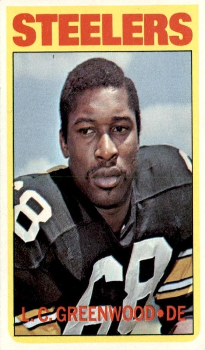 L.C. Greenwood 1972 topps Topps