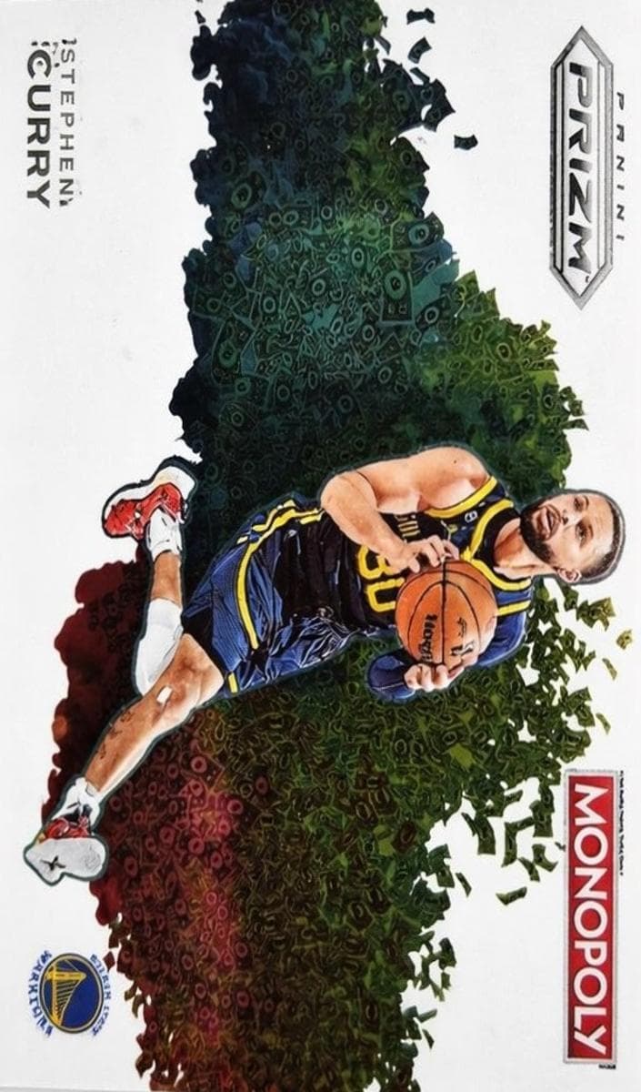 Stephen Curry 2023 panini Panini Prizm Monopoly