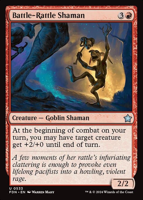 Battle-Rattle Shaman 2019 Magic: The Gathering Mystery Booster