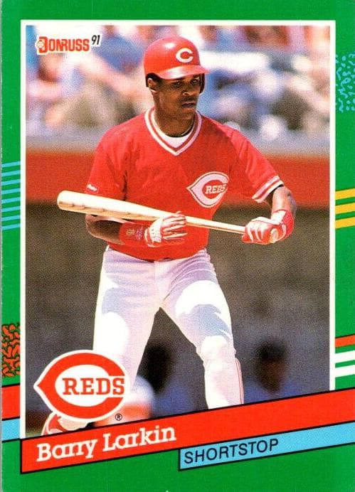 Barry Larkin 1991 panini Donruss