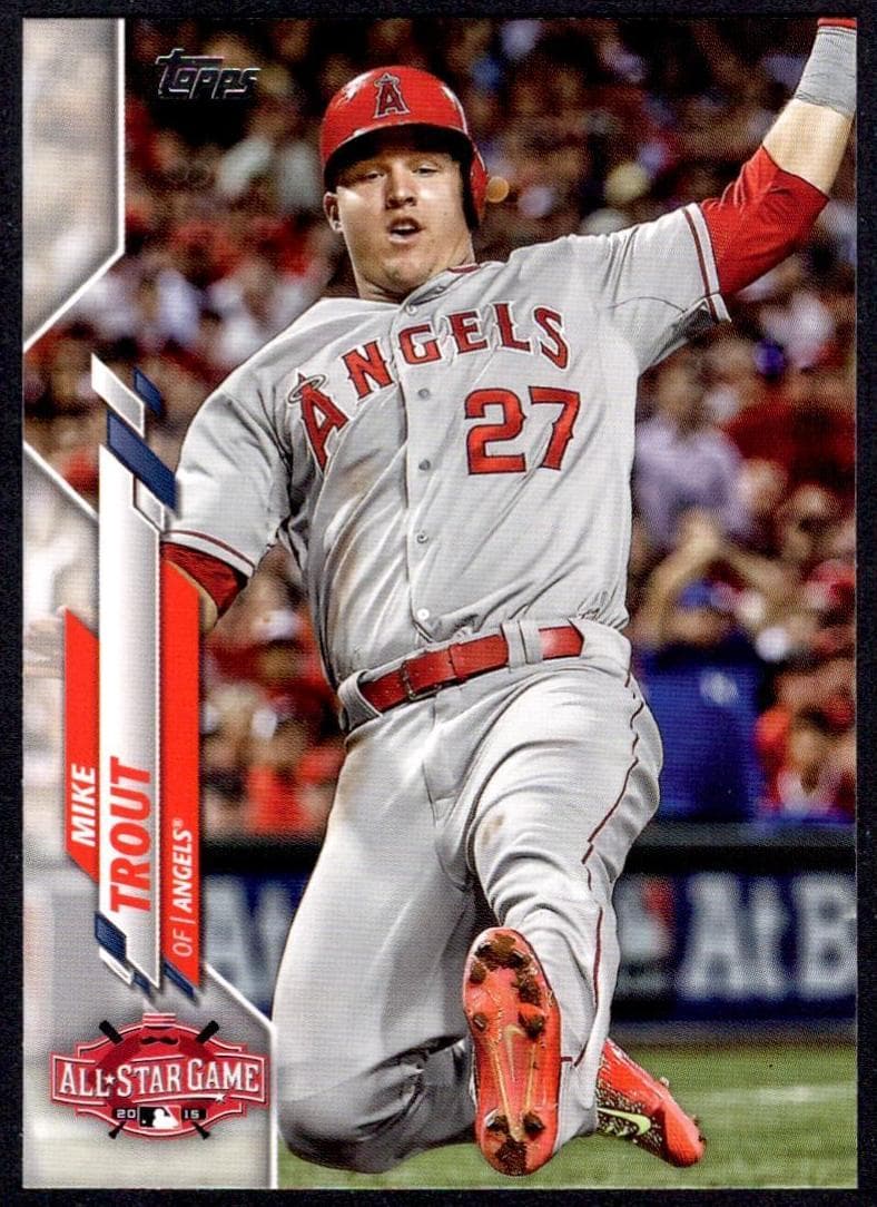 Mike Trout 2020 topps Topps Update