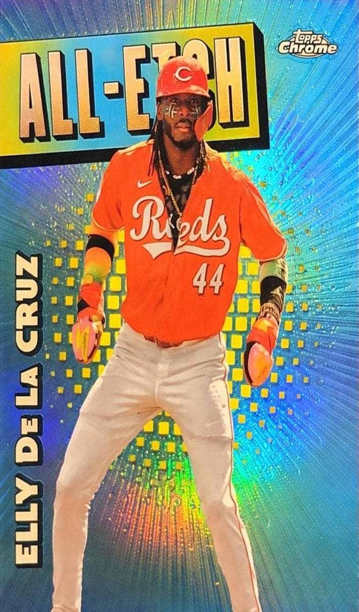 Elly De La Cruz 2025 topps Chrome