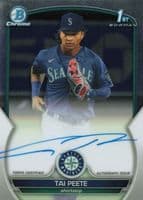 Tai Peete trading card