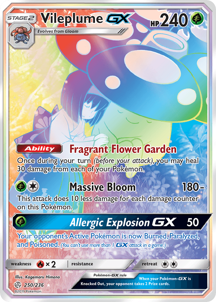 Vileplume GX #250