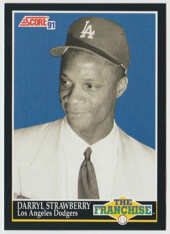 Darryl Strawberry 1991 panini Score